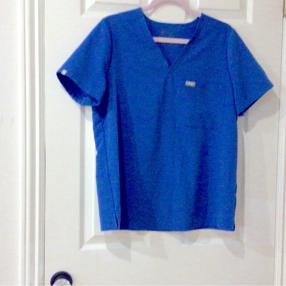 Figs Scrub Set Blue Size Large Excellent condition